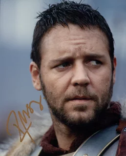 Russell Crowe autograph