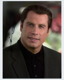 John Travolta autograph