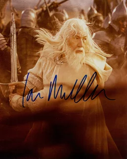 Ian McKellen autograph