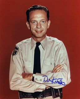 Don Knotts autograph