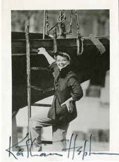 Katharine Hepburn autograph