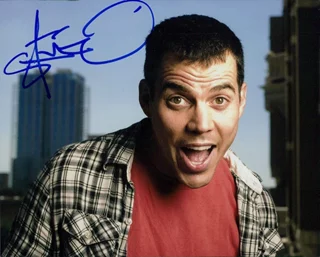 Steve O autograph