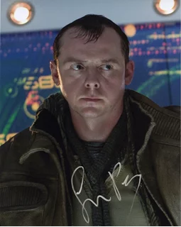 Simon Pegg autograph