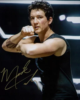 Miles Teller autograph