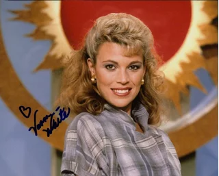 Vanna White autograph