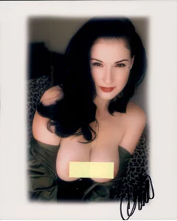Dita Von Teese autograph