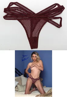 Samantha Mathias autograph