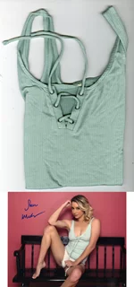 Samantha Mathias autograph