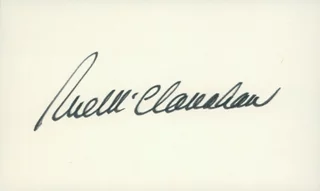 Rue McClanahan autograph