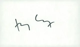 Hugh Grant autograph