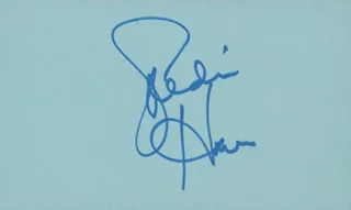 Goldie Hawn autograph