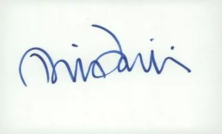 Tilda Swinton autograph