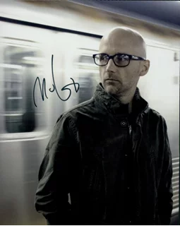 Moby autograph