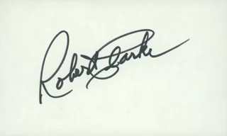 Robert Clarke autograph