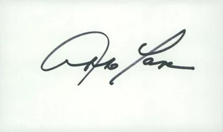 Abbe Lane autograph