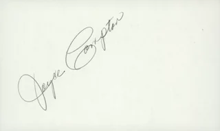 Joyce Compton autograph