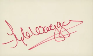 Lyle Waggoner autograph