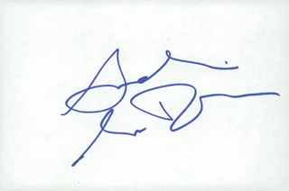 Andie MacDowell autograph