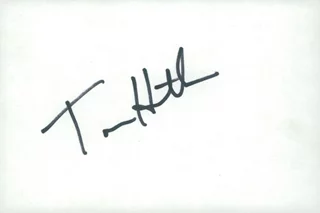 Timothy Hutton autograph