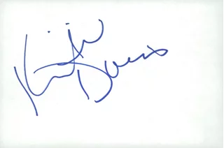 Kristin Davis autograph