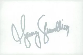 Garry Shandling autograph
