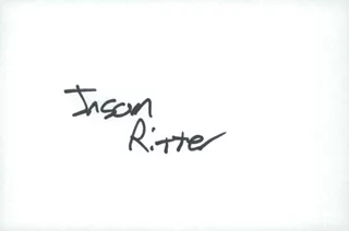 Jason Ritter autograph