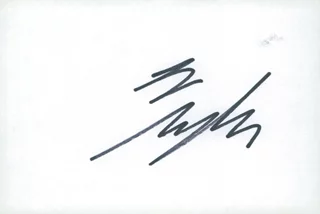 Ty Burrell autograph