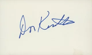 Don Knotts autograph