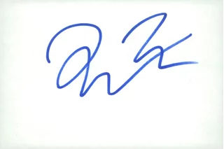 Quentin Tarantino autograph