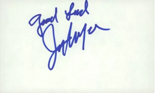 Jerry Van Dyke autograph