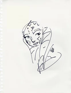 Dave Filoni autograph