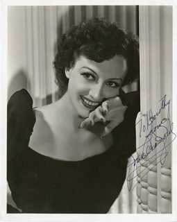 Joan Crawford autograph