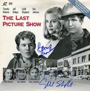 The Last Picture Show autograph