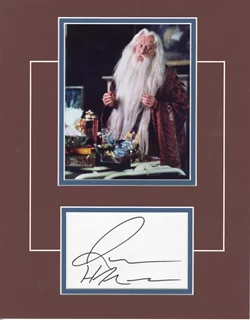 Richard Harris autograph