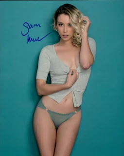 Samantha Mathias autograph