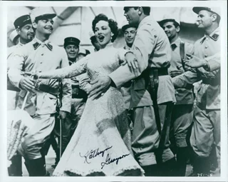 Kathryn Grayson autograph