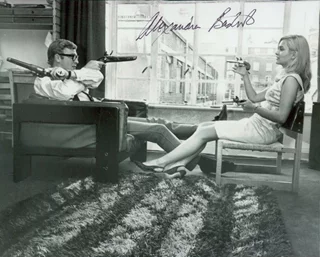 Alexandra Bastedo autograph