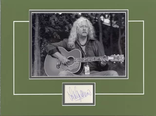 Arlo Guthrie autograph