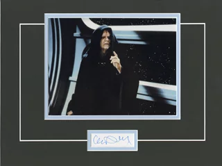 Ian McDiarmid autograph