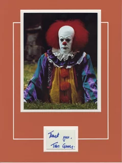 Tim Curry autograph