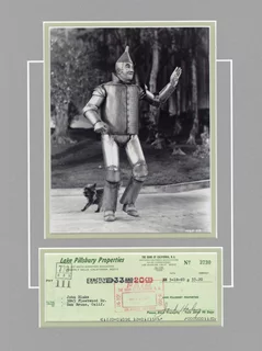 Jack Haley autograph