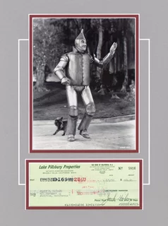 Jack Haley autograph