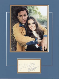 Natalie Wood & Robert Wagner autograph