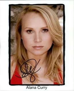 Alana Curry autograph