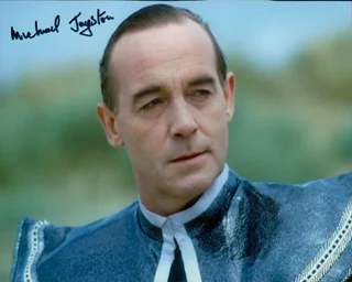 Michael Jayston autograph