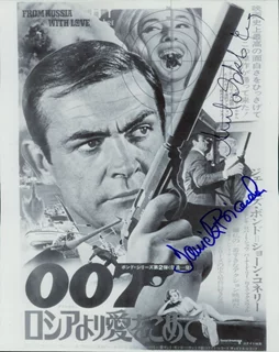 From Russia With Love autograph