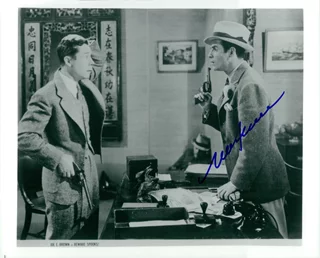 Marc Lawrence autograph