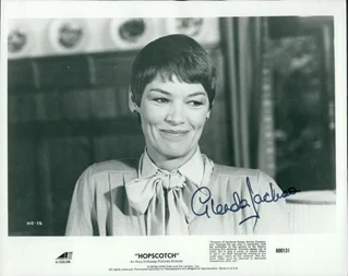 Glenda Jackson autograph