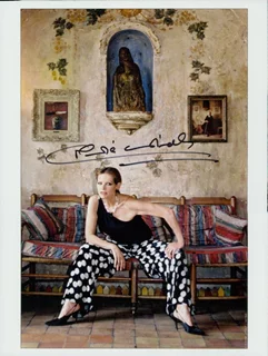 Claudia Cardinale autograph