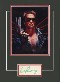 Arnold Schwarzenegger autograph